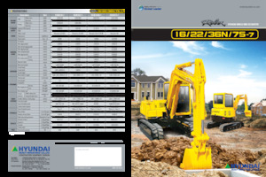 Mini-graafmachines Hyundai R 36N-7