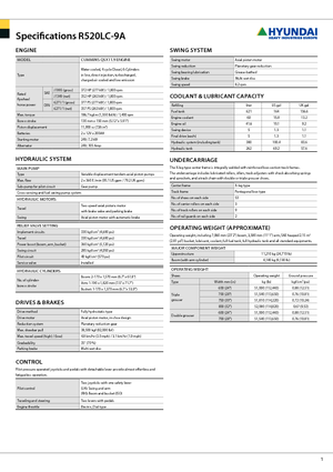 Rupsgraafmachines Hyundai R 520 LC-9 A