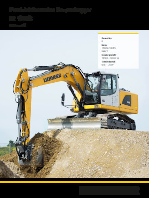 Rupsgraafmachines Liebherr R 918 Litronic 