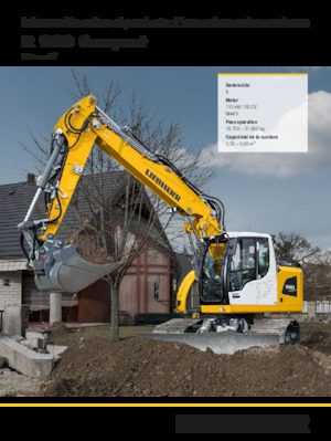 Rupsgraafmachines Liebherr R 920 Compact Litronic 