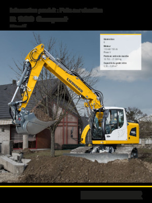 Rupsgraafmachines Liebherr R 920 Compact Litronic 