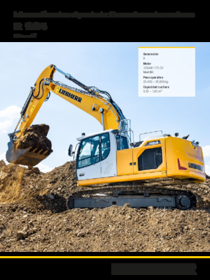 Rupsgraafmachines Liebherr R 924 Litronic 