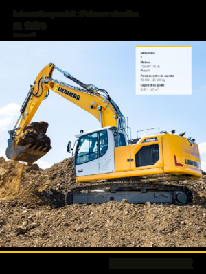Rupsgraafmachines Liebherr R 924 Litronic 