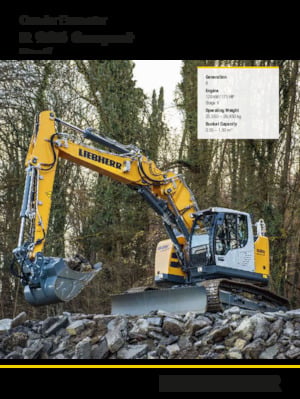 Rupsgraafmachines Liebherr R 926 Compact Litronic 