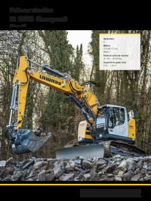 Rupsgraafmachines Liebherr R 926 Compact Litronic 