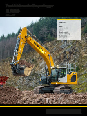 Rupsgraafmachines Liebherr R 926 Litronic 