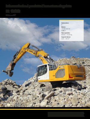 Rupsgraafmachines Liebherr R 928 Litronic 