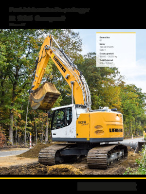 Rupsgraafmachines Liebherr R 936 Compact Litronic 