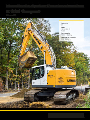 Rupsgraafmachines Liebherr R 936 Compact Litronic 