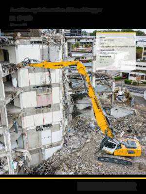 Rupsgraafmachines Liebherr R 940 Demolition Litronic 