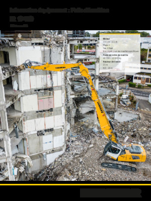 Rupsgraafmachines Liebherr R 940 Demolition Litronic 