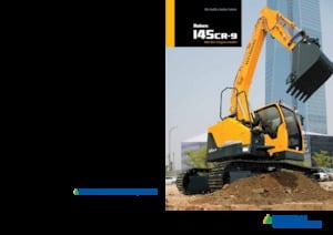 Rupsgraafmachines Hyundai R145CR-9