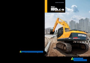 Rupsgraafmachines Hyundai R180LC-9