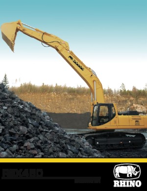 Rupsgraafmachines RHINO REX450
