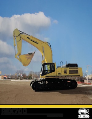 Rupsgraafmachines RHINO REX700