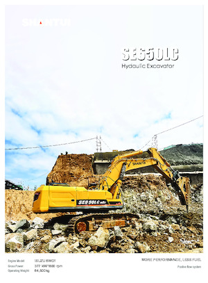 Rupsgraafmachines Shantui SE650LC 