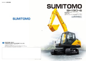 Rupsgraafmachines Sumitomo SH130LC-6