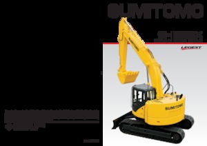 Rupsgraafmachines Sumitomo SH225X-3B