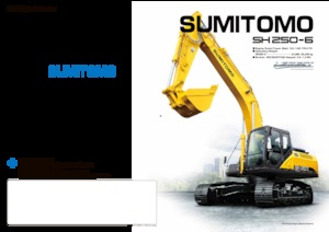 Rupsgraafmachines Sumitomo SH250-6