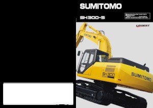 Rupsgraafmachines Sumitomo SH300-5