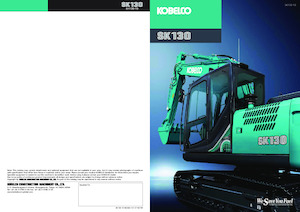 Rupsgraafmachines Kobelco SK 130 10