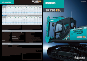Rupsgraafmachines Kobelco SK 130 XDL 10
