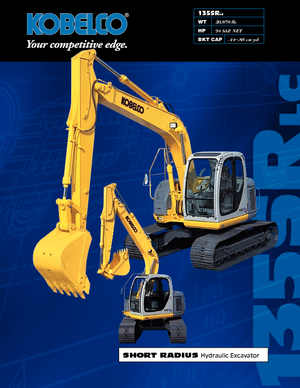 Rupsgraafmachines Kobelco SK 135 SRLC