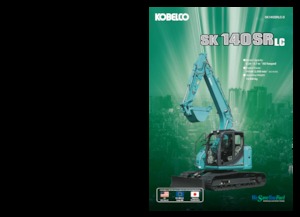 Rupsgraafmachines Kobelco SK 140 SRLC 3