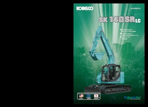Rupsgraafmachines Kobelco SK 140 SRLC 3