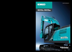 Rupsgraafmachines Kobelco SK 210 SNLC 10