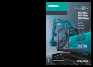 Rupsgraafmachines Kobelco SK 210 SNLC 11