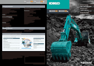 Rupsgraafmachines Kobelco SK 220 XD 10