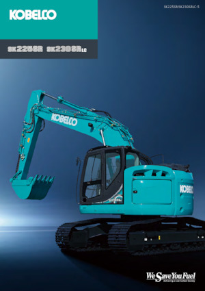 Rupsgraafmachines Kobelco SK 225 SRLC 2