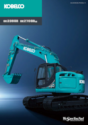 Rupsgraafmachines Kobelco SK 235 SR 5