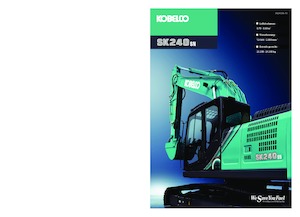 Rupsgraafmachines Kobelco SK 240 SN 10