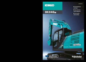 Rupsgraafmachines Kobelco SK 240 SN 10E