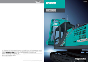 Rupsgraafmachines Kobelco SK 250 10