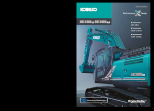 Rupsgraafmachines Kobelco SK 300 LC 11 