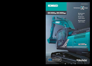 Rupsgraafmachines Kobelco SK 300 LC 11 