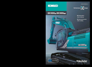 Rupsgraafmachines Kobelco SK 300 LC 11 