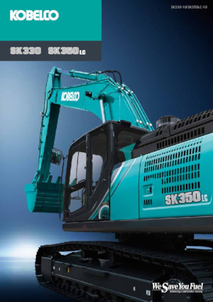 Rupsgraafmachines Kobelco SK 330 10
