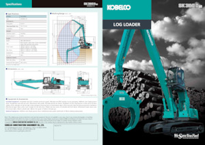 Rupsgraafmachines Kobelco SK 350 DLC 10