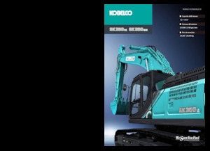 Rupsgraafmachines Kobelco SK 350 LC 10
