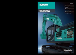 Rupsgraafmachines Kobelco SK 500 LC 10
