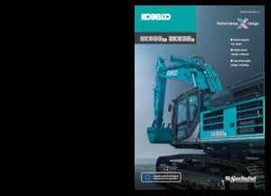 Rupsgraafmachines Kobelco SK 530 LC 11 