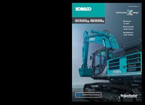Rupsgraafmachines Kobelco SK 530 LC 11 
