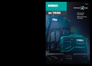 Rupsgraafmachines Kobelco SK 75 SRN 7