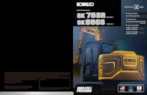 Rupsgraafmachines Kobelco SK 85 CS 7
