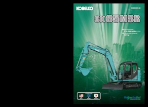 Rupsgraafmachines Kobelco SK 85 MSRN 3