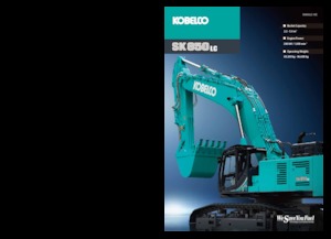 Rupsgraafmachines Kobelco SK 850 LC 10E 
